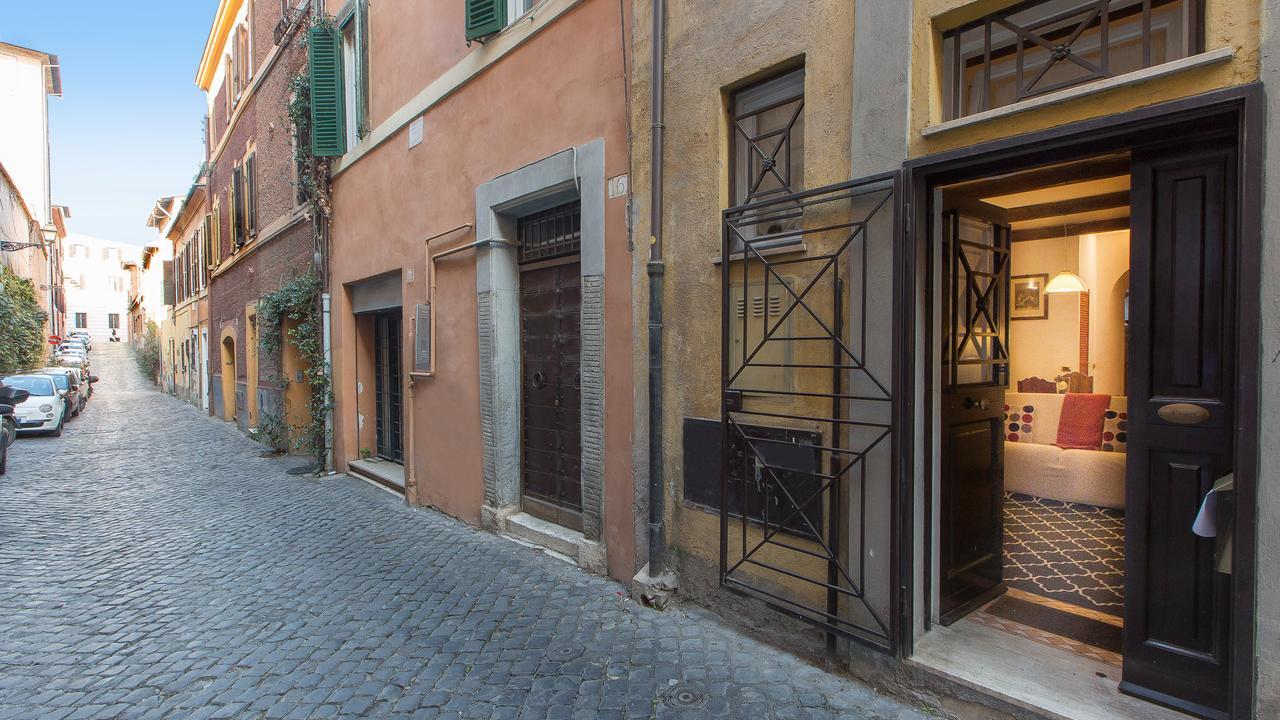 Rental In Rome Panieri Terrace Exterior foto
