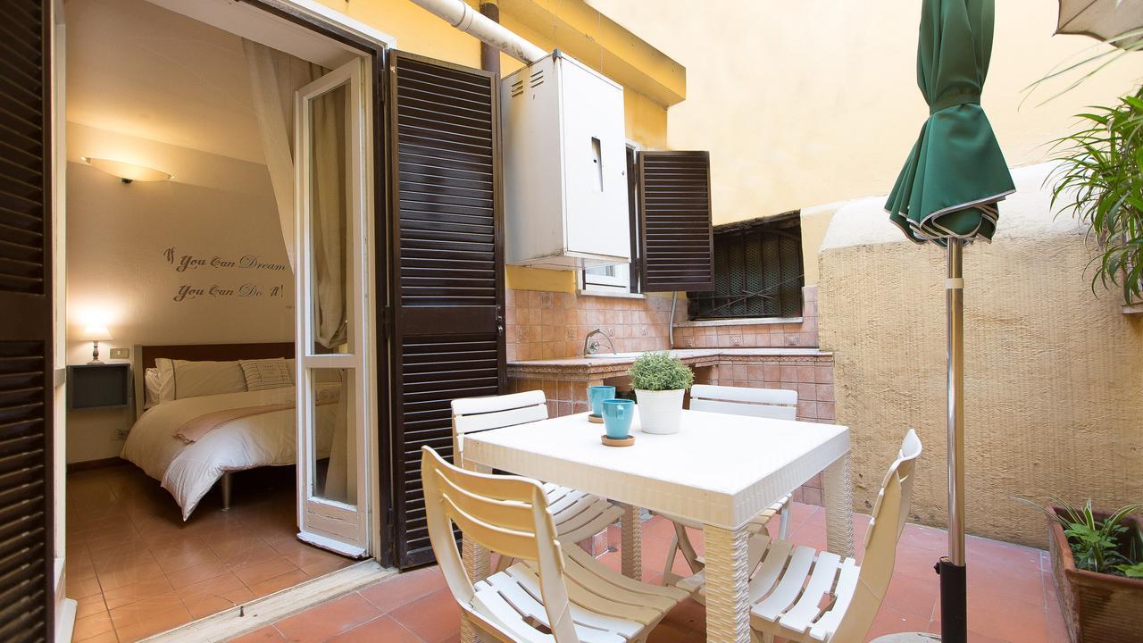 Rental In Rome Panieri Terrace Exterior foto